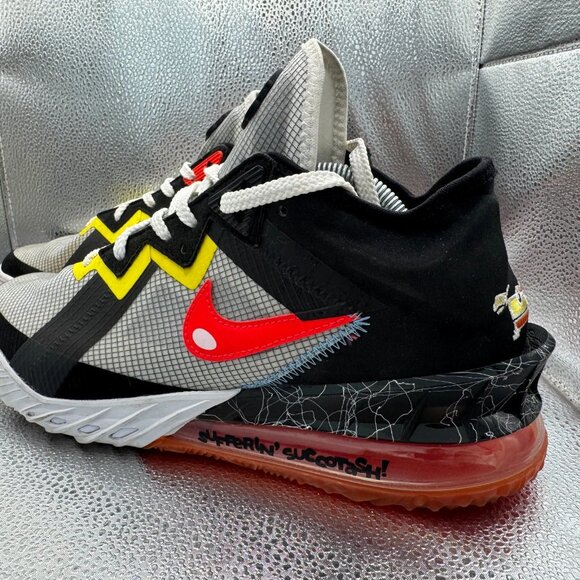 Size 10 Nike Multicolor Space Jam x LeBron 18 Low Sylvester x Tweety CV7562-103 - Picture 8 of 15